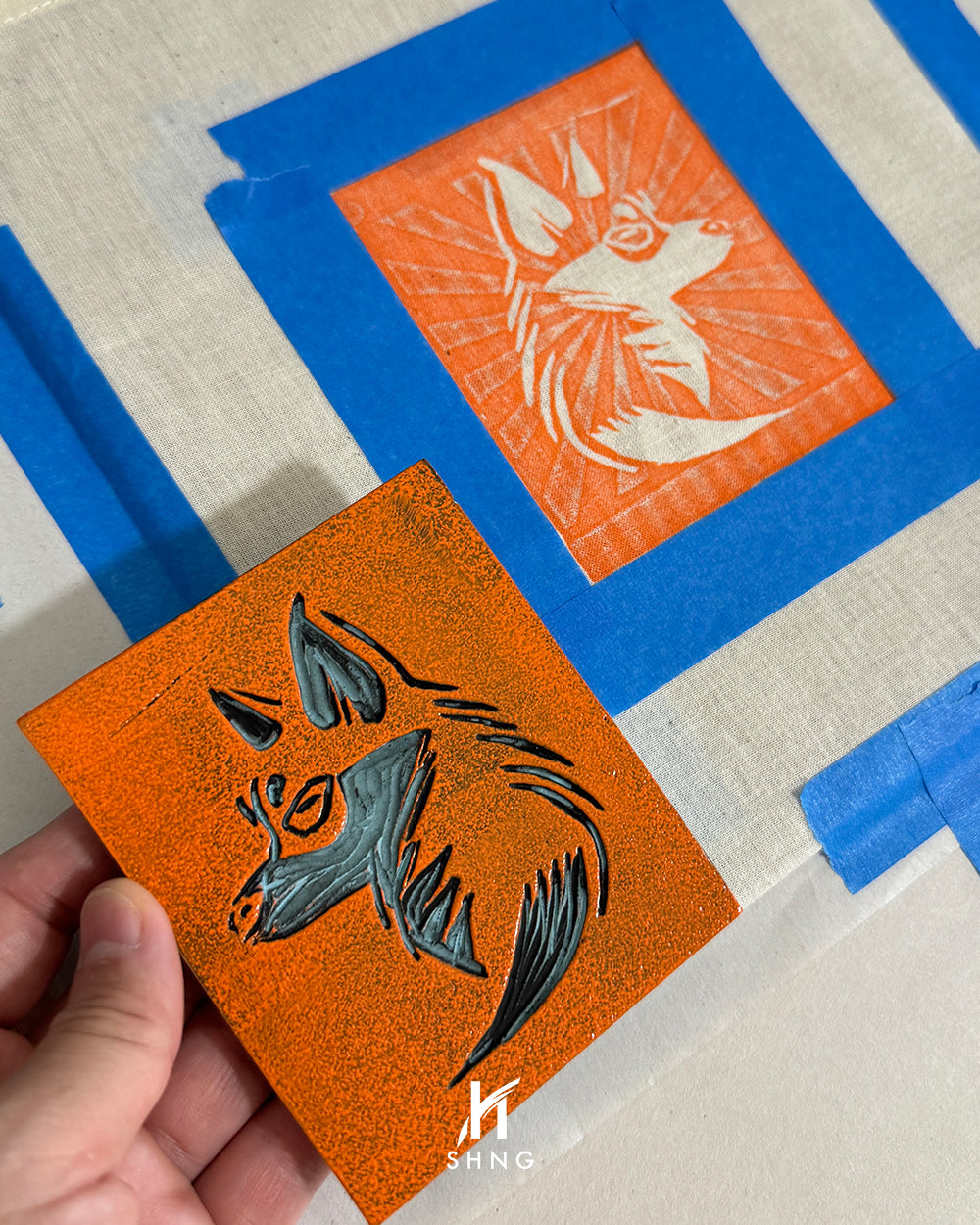 Tote Bag Workshop (one-colour printing)